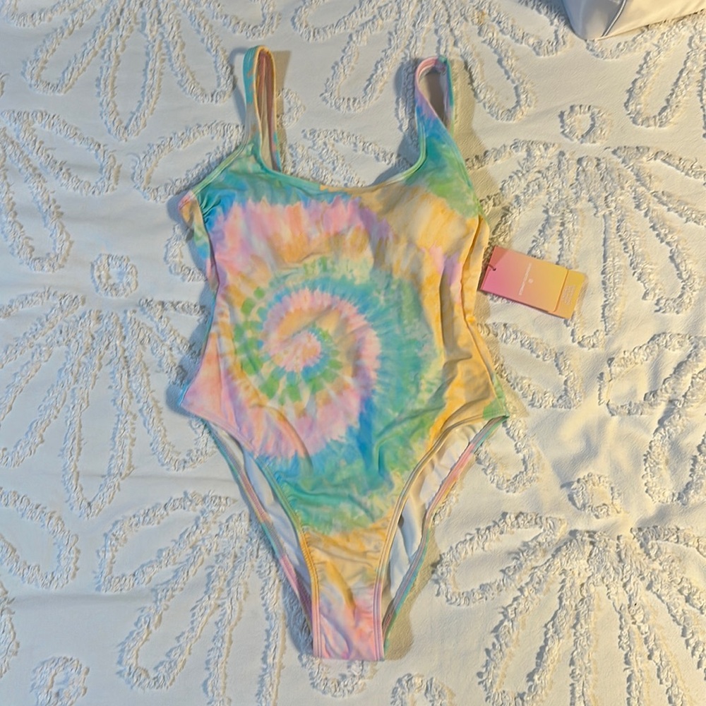 Tie-dye one piece